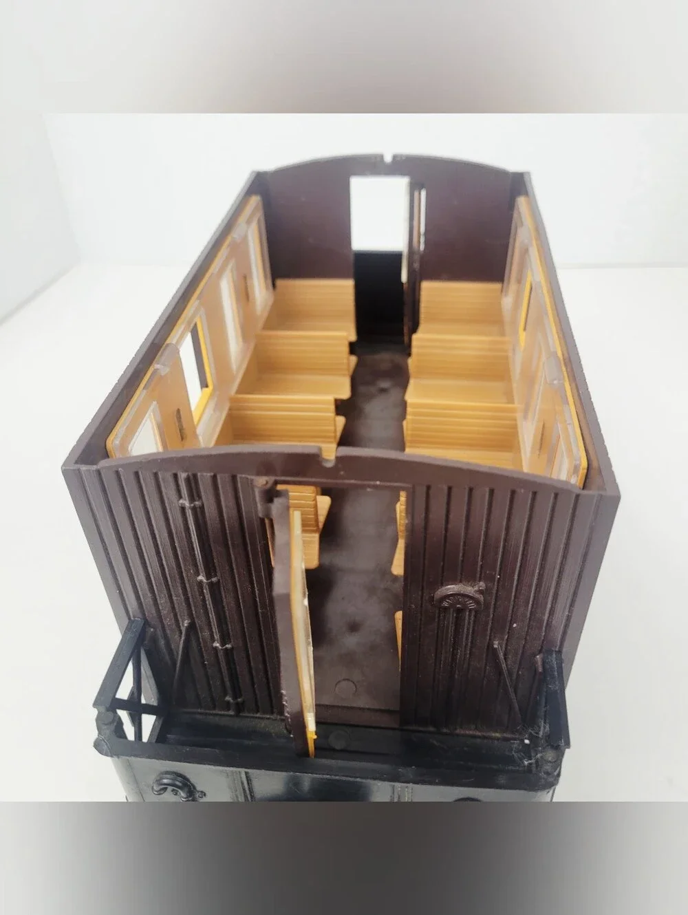 Vtg 70s~LGB Lehmann 3000 Series #3 Passenger Car Brown~Western Germany